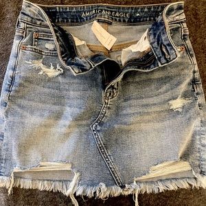 America Eagle Size 6 denim skirt